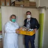 Rudolf Hodas pomáha s denným dovozom jedla pre našich dobrovoľníkov a pracovníkov