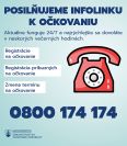 Infolinka k očkovaniu