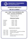Ambulanciu pre deti a dorast