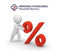 Poukázanie 2% zo zaplatenej dane z príjmov pre NsP Považská Bystrica 